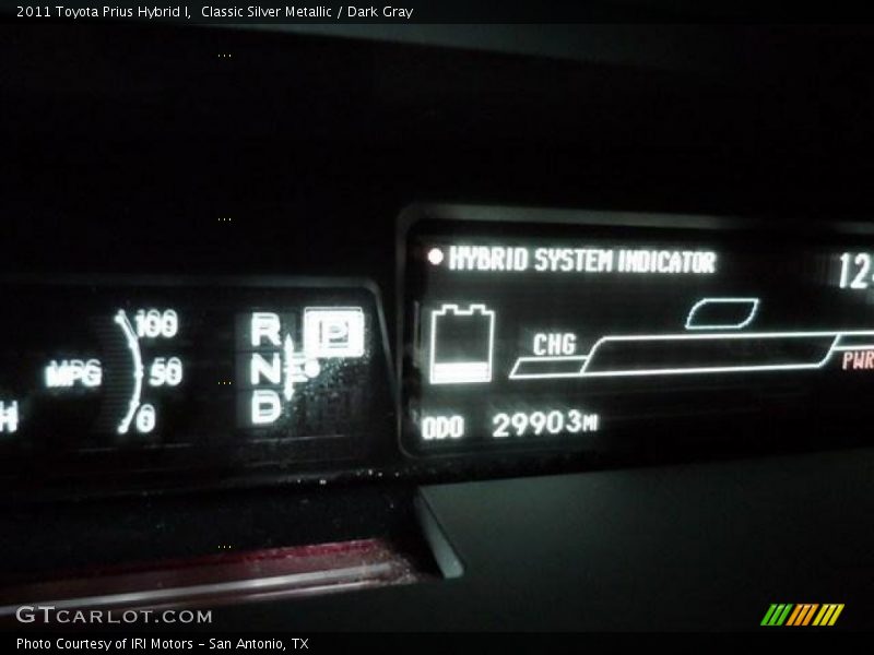 Classic Silver Metallic / Dark Gray 2011 Toyota Prius Hybrid I