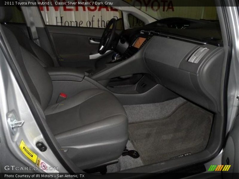 Classic Silver Metallic / Dark Gray 2011 Toyota Prius Hybrid I