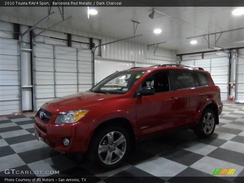 Barcelona Red Metallic / Dark Charcoal 2010 Toyota RAV4 Sport