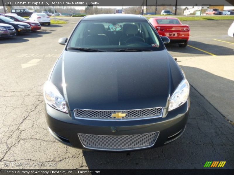 Ashen Gray Metallic / Ebony 2013 Chevrolet Impala LS