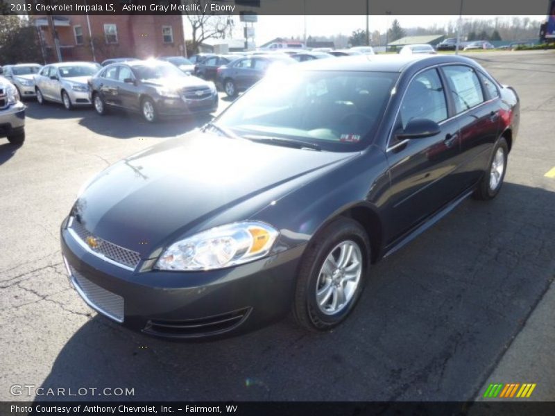 Ashen Gray Metallic / Ebony 2013 Chevrolet Impala LS