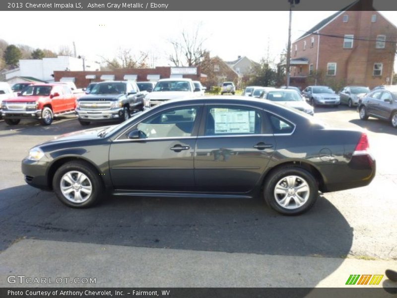 Ashen Gray Metallic / Ebony 2013 Chevrolet Impala LS