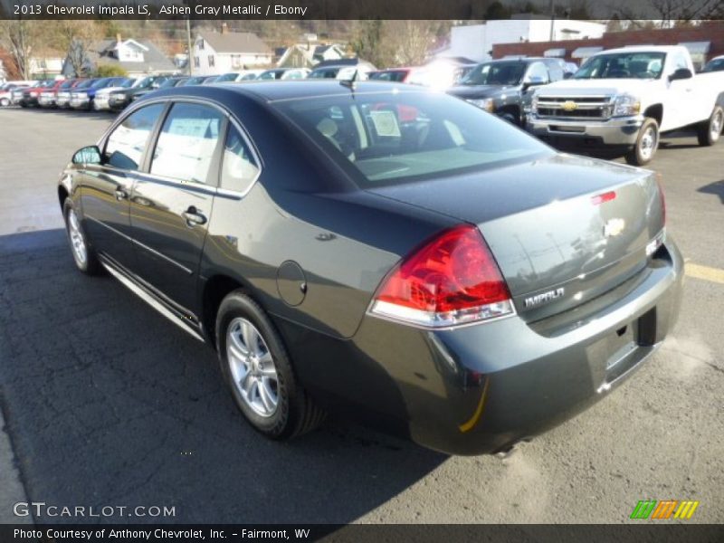 Ashen Gray Metallic / Ebony 2013 Chevrolet Impala LS