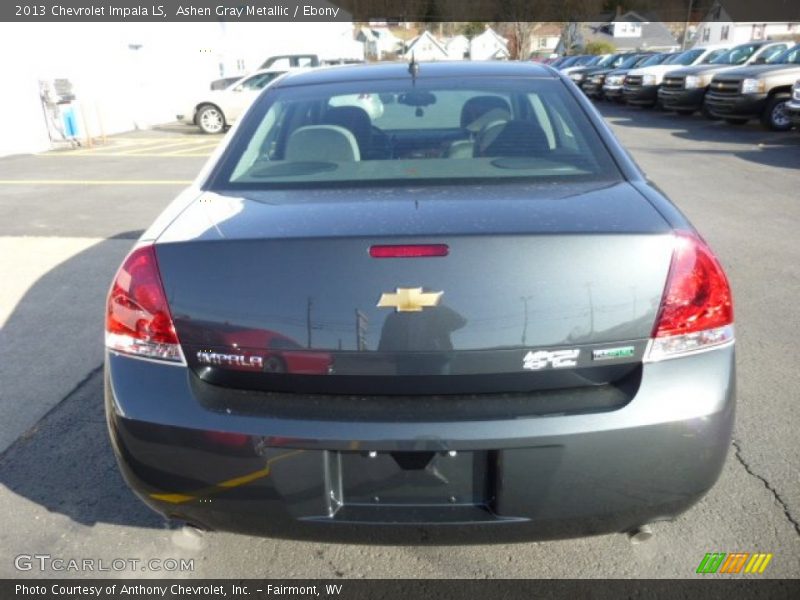 Ashen Gray Metallic / Ebony 2013 Chevrolet Impala LS