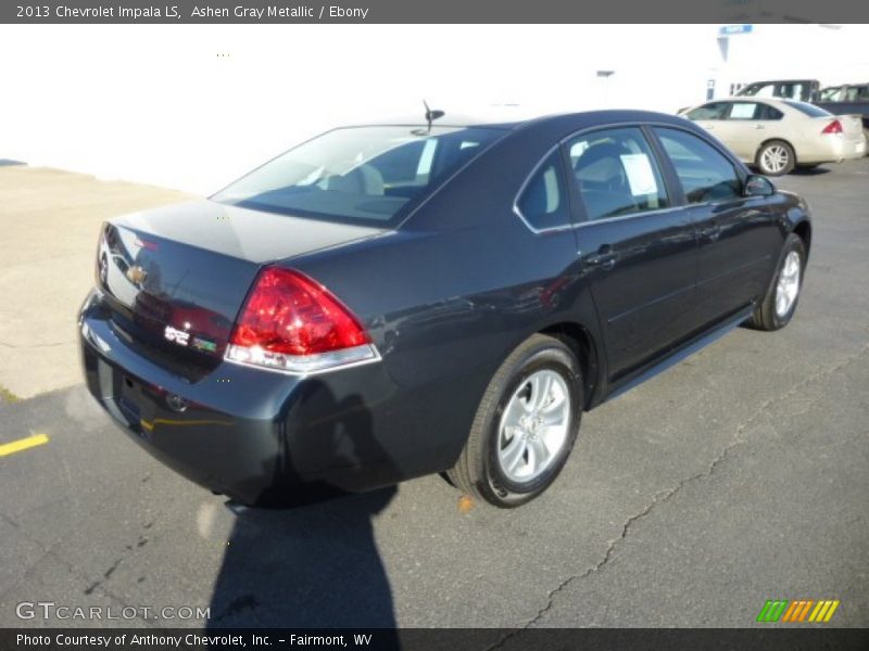 Ashen Gray Metallic / Ebony 2013 Chevrolet Impala LS
