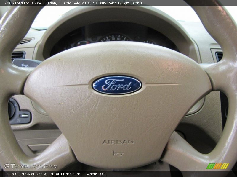 Pueblo Gold Metallic / Dark Pebble/Light Pebble 2006 Ford Focus ZX4 S Sedan