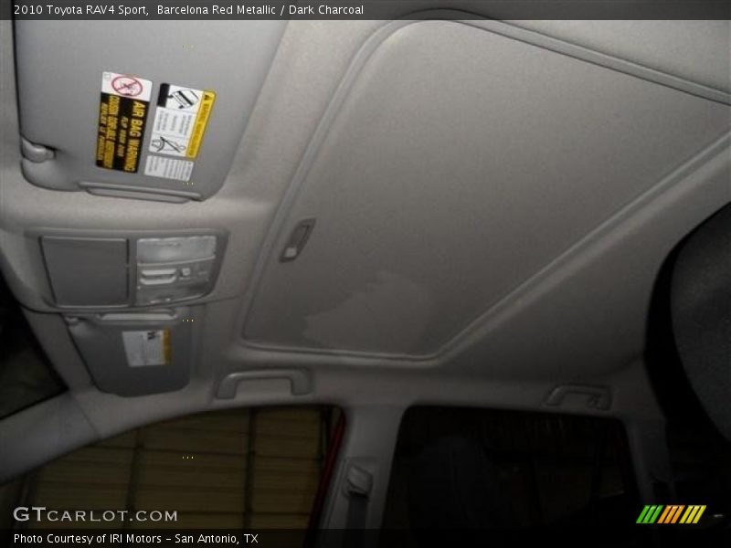 Barcelona Red Metallic / Dark Charcoal 2010 Toyota RAV4 Sport