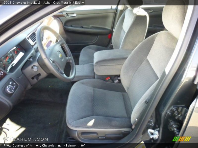 Front Seat of 2013 Impala LS