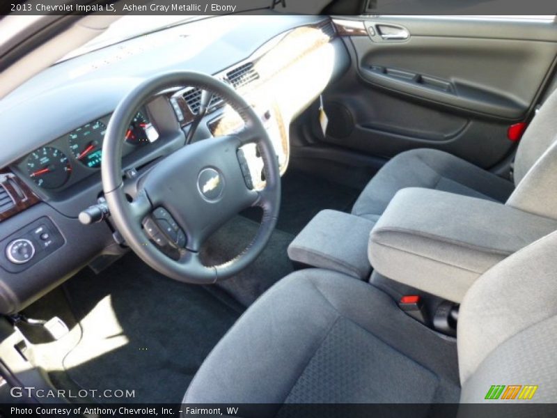 Ashen Gray Metallic / Ebony 2013 Chevrolet Impala LS