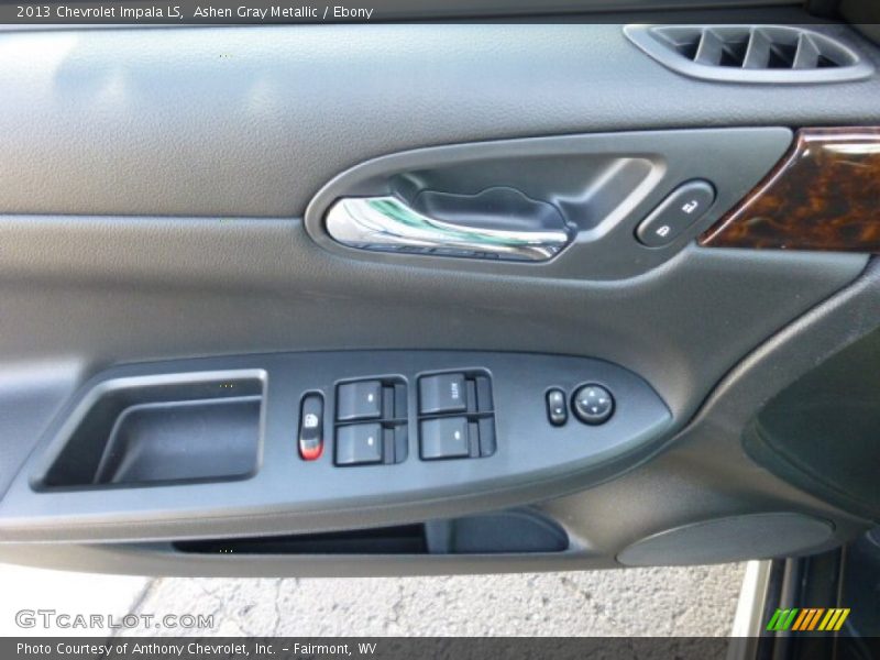 Ashen Gray Metallic / Ebony 2013 Chevrolet Impala LS