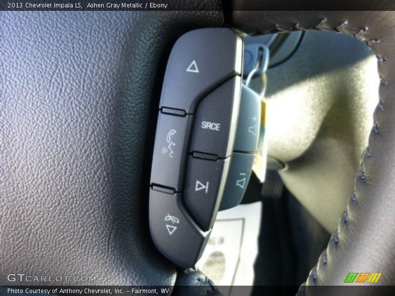 Ashen Gray Metallic / Ebony 2013 Chevrolet Impala LS