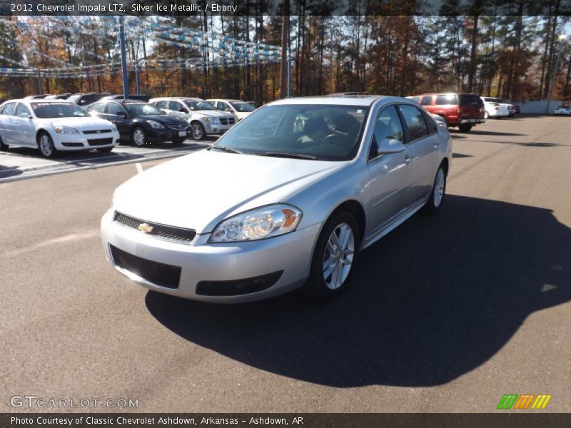 Silver Ice Metallic / Ebony 2012 Chevrolet Impala LTZ