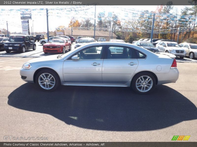 Silver Ice Metallic / Ebony 2012 Chevrolet Impala LTZ