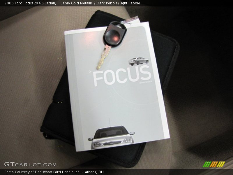 Pueblo Gold Metallic / Dark Pebble/Light Pebble 2006 Ford Focus ZX4 S Sedan