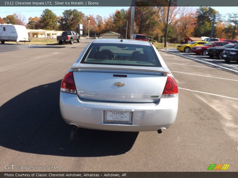 Silver Ice Metallic / Ebony 2012 Chevrolet Impala LTZ