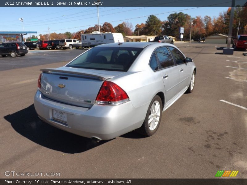 Silver Ice Metallic / Ebony 2012 Chevrolet Impala LTZ