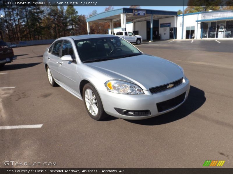 Silver Ice Metallic / Ebony 2012 Chevrolet Impala LTZ
