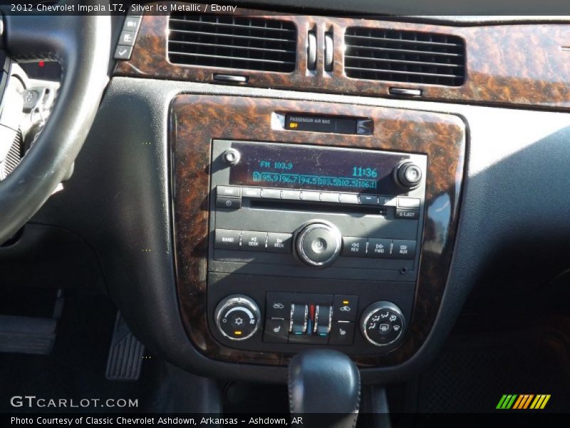 Silver Ice Metallic / Ebony 2012 Chevrolet Impala LTZ