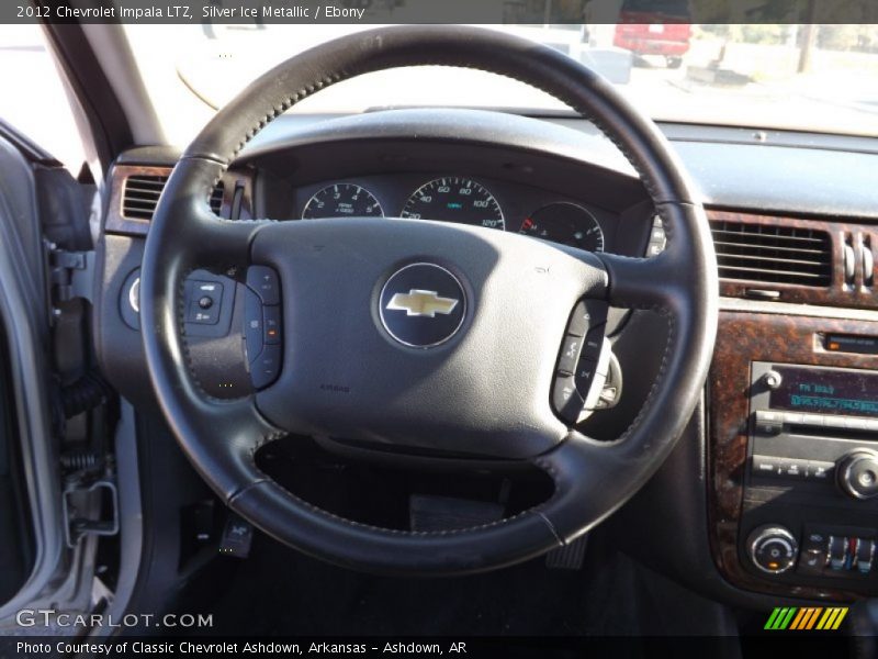 Silver Ice Metallic / Ebony 2012 Chevrolet Impala LTZ