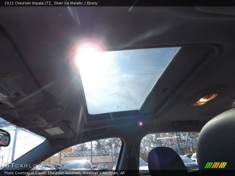 Silver Ice Metallic / Ebony 2012 Chevrolet Impala LTZ