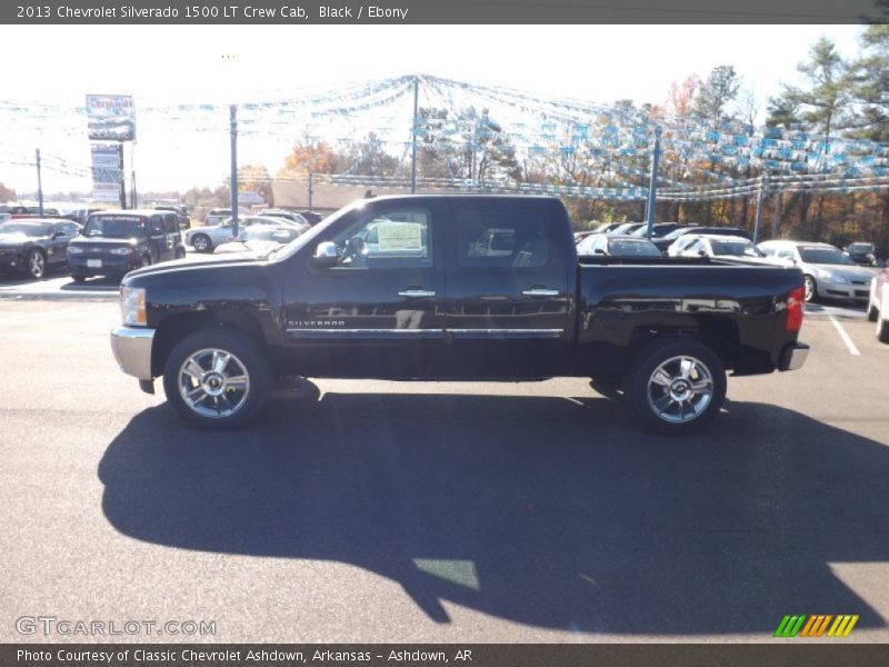 Black / Ebony 2013 Chevrolet Silverado 1500 LT Crew Cab