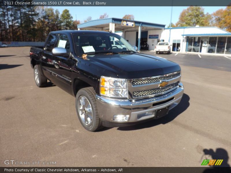 Black / Ebony 2013 Chevrolet Silverado 1500 LT Crew Cab