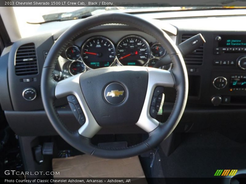 Black / Ebony 2013 Chevrolet Silverado 1500 LT Crew Cab