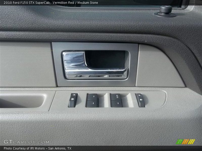Vermillion Red / Medium Stone 2010 Ford F150 STX SuperCab