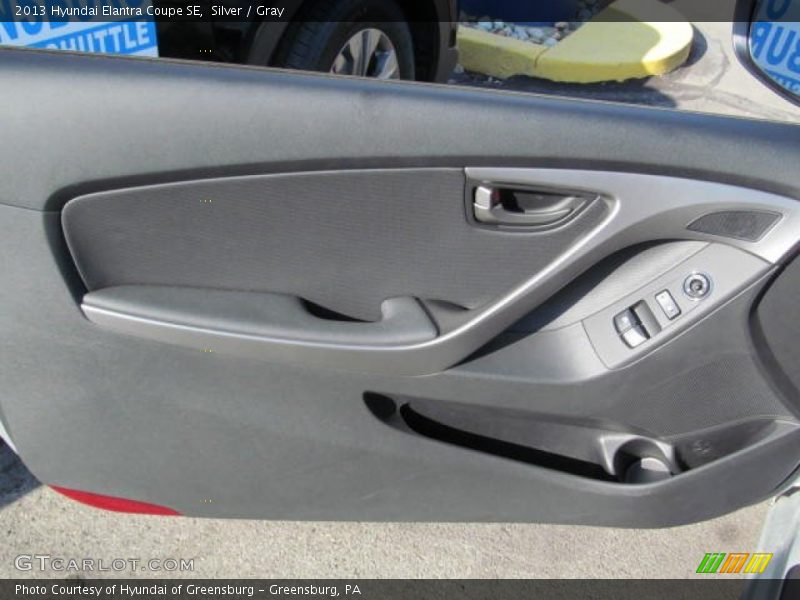 Silver / Gray 2013 Hyundai Elantra Coupe SE