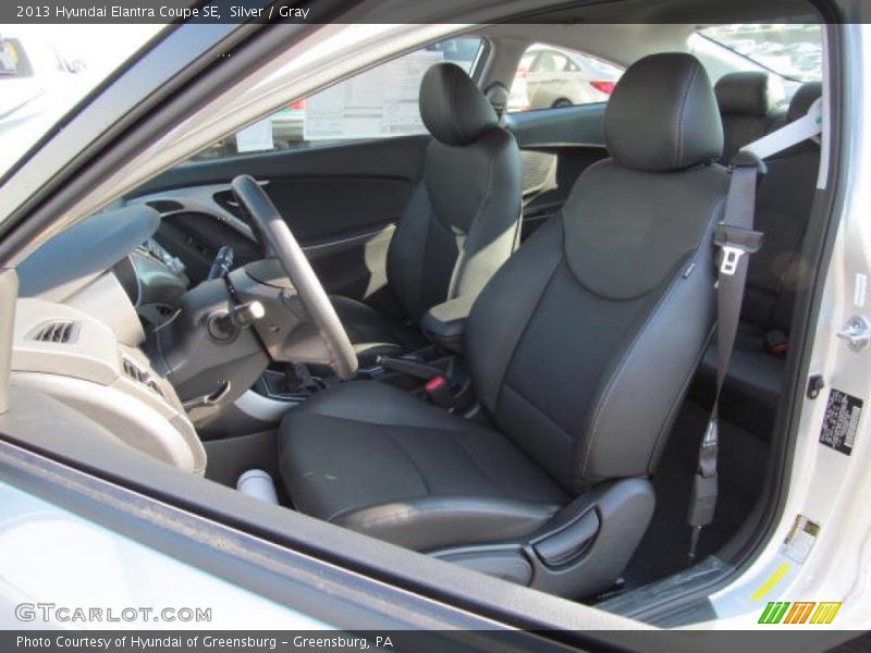 Silver / Gray 2013 Hyundai Elantra Coupe SE