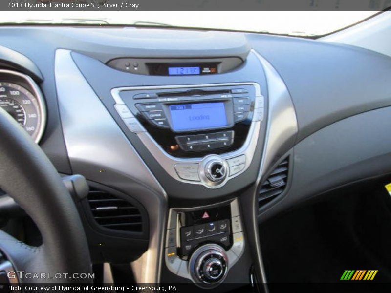 Silver / Gray 2013 Hyundai Elantra Coupe SE