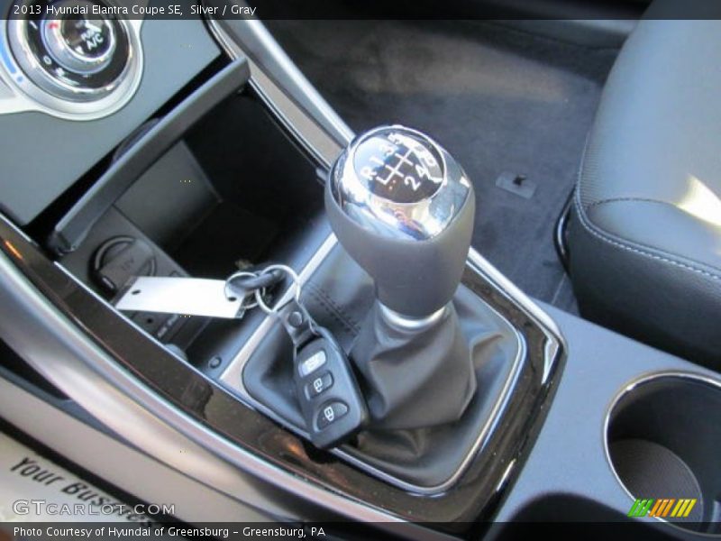 Silver / Gray 2013 Hyundai Elantra Coupe SE