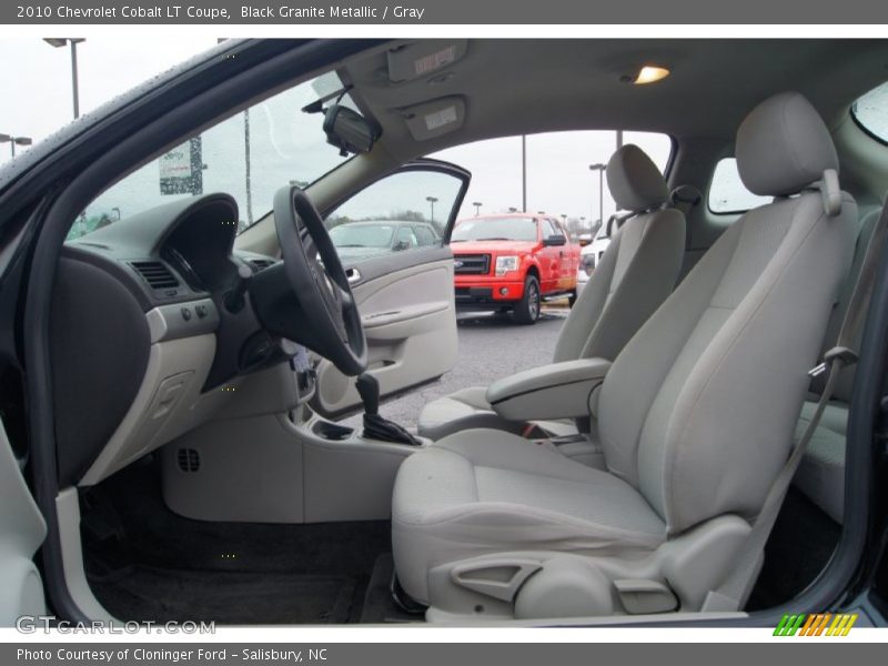 Black Granite Metallic / Gray 2010 Chevrolet Cobalt LT Coupe