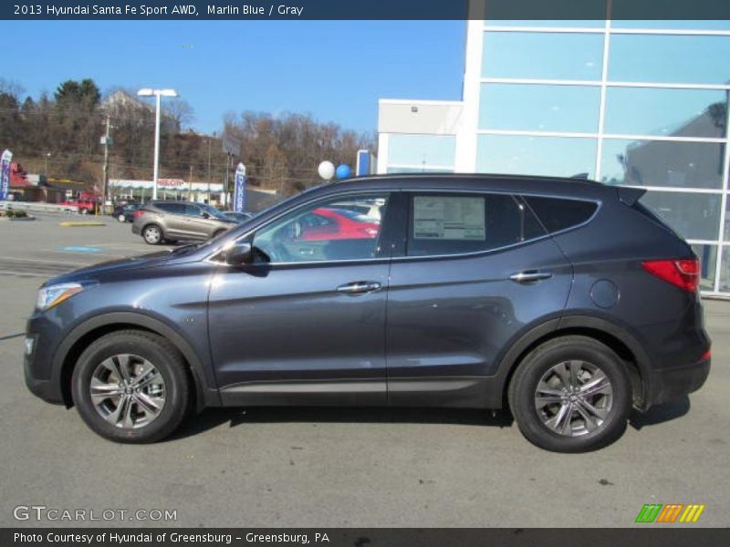  2013 Santa Fe Sport AWD Marlin Blue