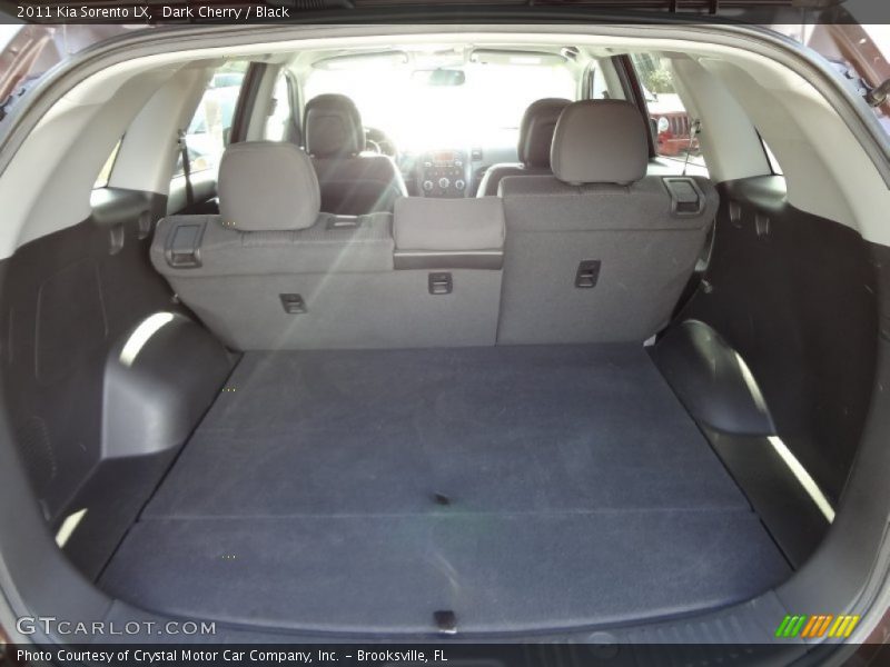 Dark Cherry / Black 2011 Kia Sorento LX