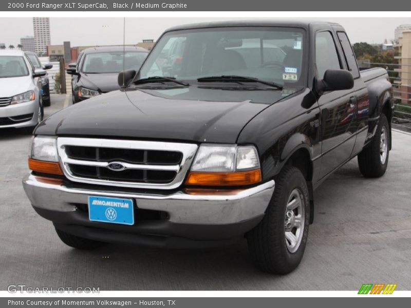 Black / Medium Graphite 2000 Ford Ranger XLT SuperCab