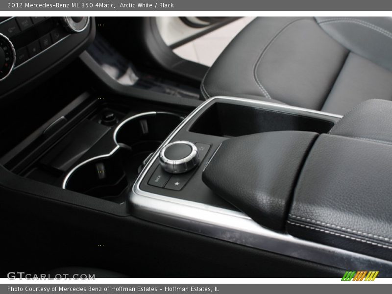 Arctic White / Black 2012 Mercedes-Benz ML 350 4Matic