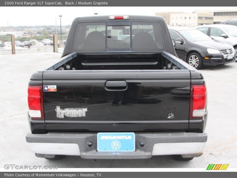 Black / Medium Graphite 2000 Ford Ranger XLT SuperCab