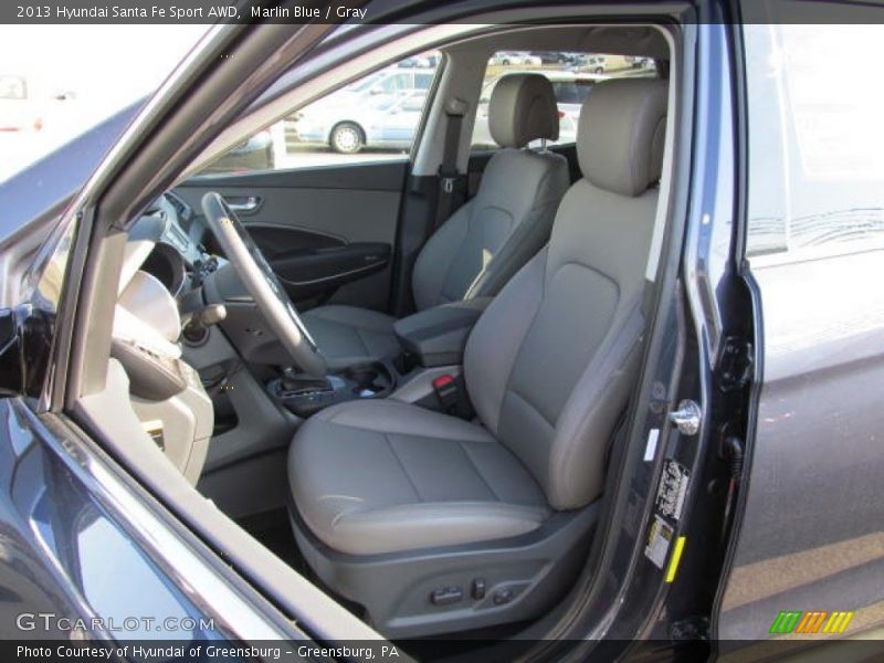 Front Seat of 2013 Santa Fe Sport AWD