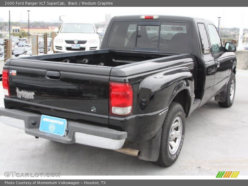 Black / Medium Graphite 2000 Ford Ranger XLT SuperCab