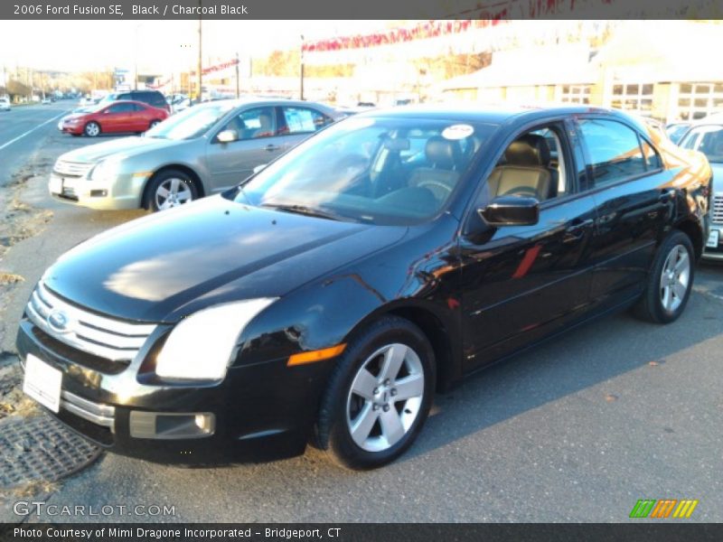 Black / Charcoal Black 2006 Ford Fusion SE