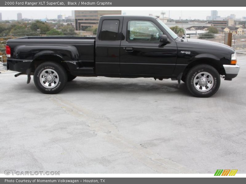 Black / Medium Graphite 2000 Ford Ranger XLT SuperCab