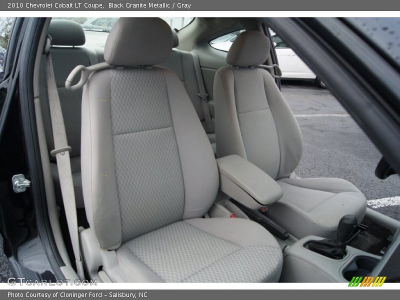 Black Granite Metallic / Gray 2010 Chevrolet Cobalt LT Coupe