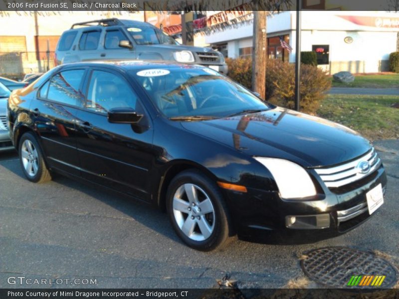 Black / Charcoal Black 2006 Ford Fusion SE