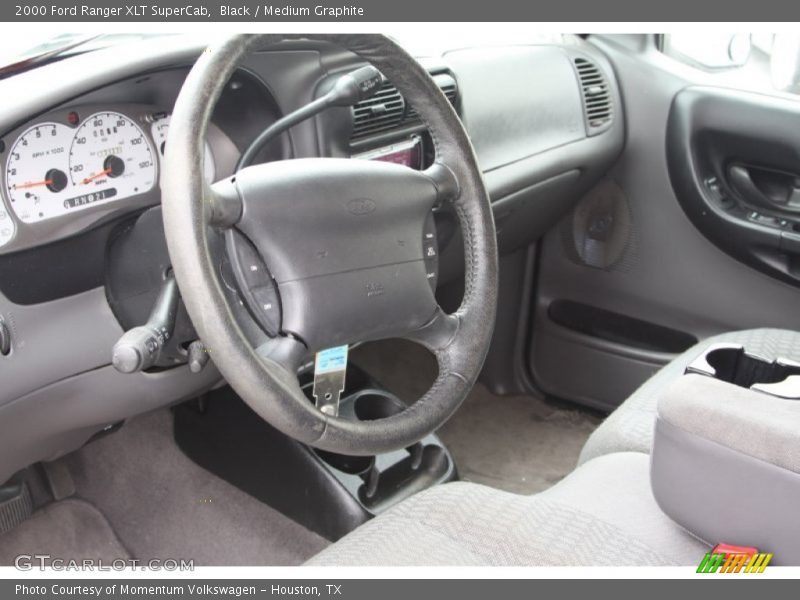 Black / Medium Graphite 2000 Ford Ranger XLT SuperCab