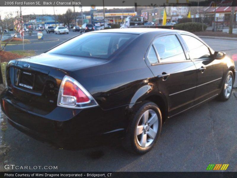 Black / Charcoal Black 2006 Ford Fusion SE