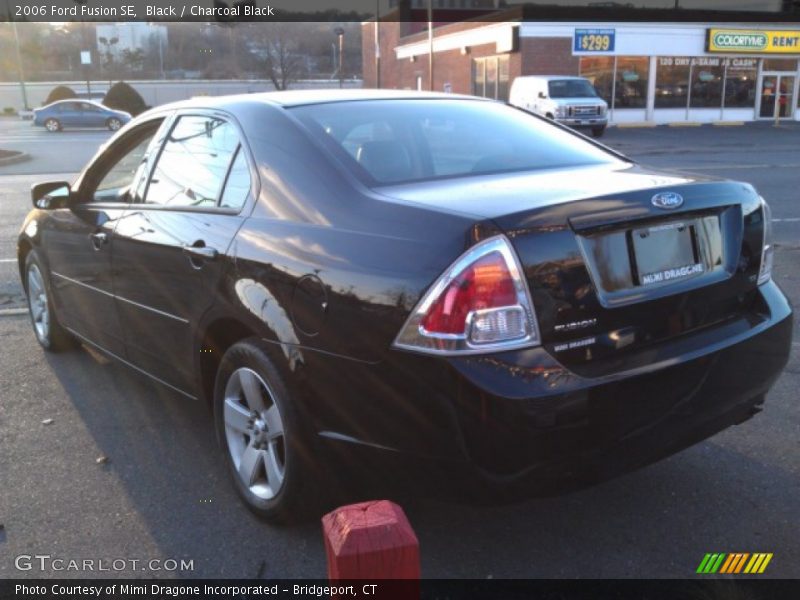 Black / Charcoal Black 2006 Ford Fusion SE