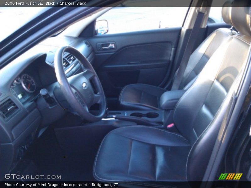 Black / Charcoal Black 2006 Ford Fusion SE