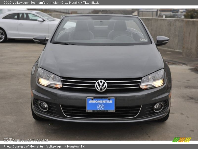 Indium Gray Metallic / Titan Black 2012 Volkswagen Eos Komfort