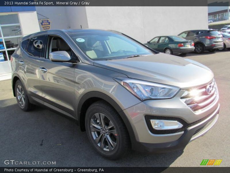 Mineral Gray / Gray 2013 Hyundai Santa Fe Sport